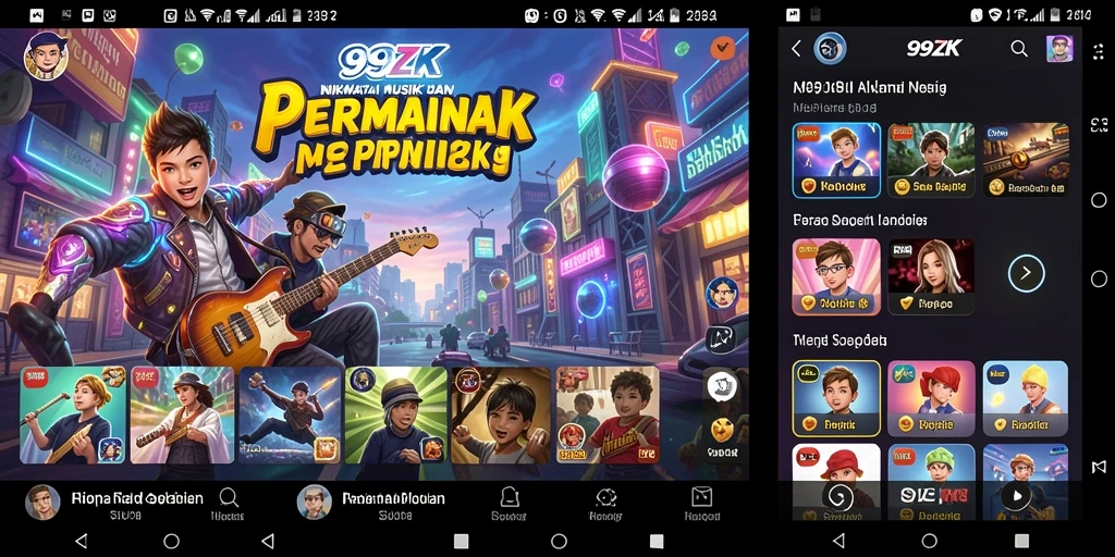 Tampilan gameplay 99ZK yang seru dan interaktif.