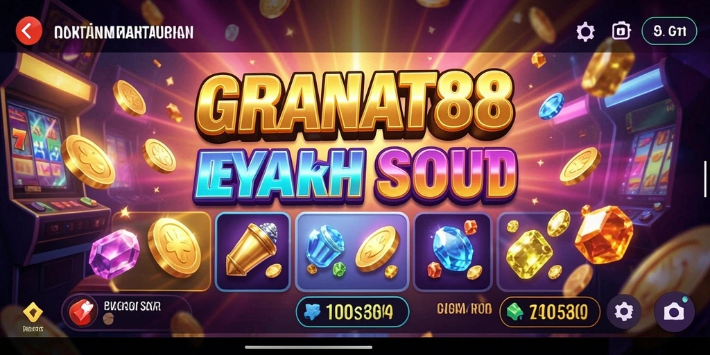 Screenshot gameplay slot GRANAT88 yang memukau dengan berbagai tema dan fitur menarik.