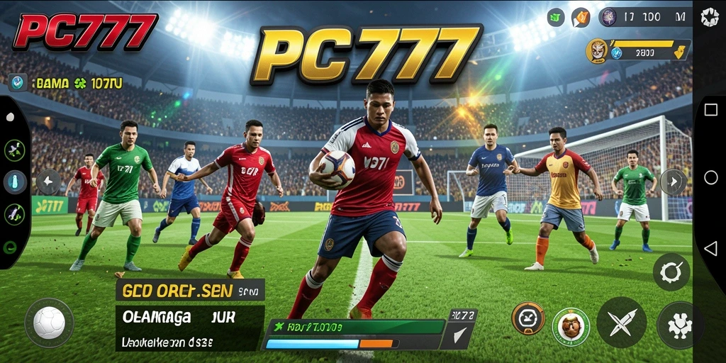 Screenshot gameplay <strong>PC777</strong> yang menampilkan pertandingan olahraga yang seru.