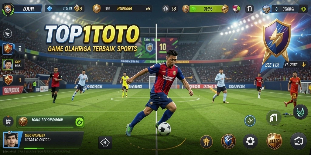 Tampilan menarik dari gameplay olahraga dalam TOP1TOTO.