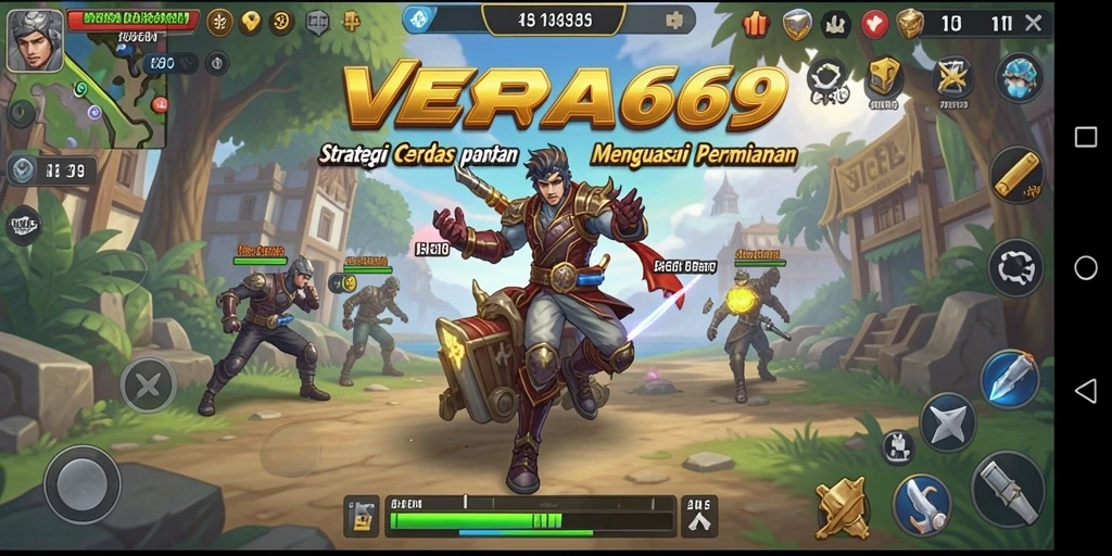 Screenshot VESPA69 menampilkan pertempuran strategis yang intens dan grafis yang memikat.